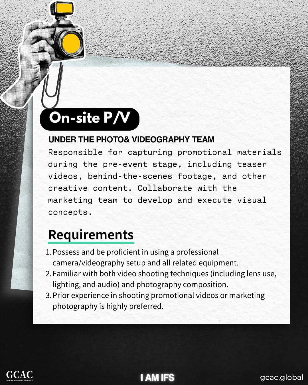 Behind AMIF 2025 · photography and videography — image 3
