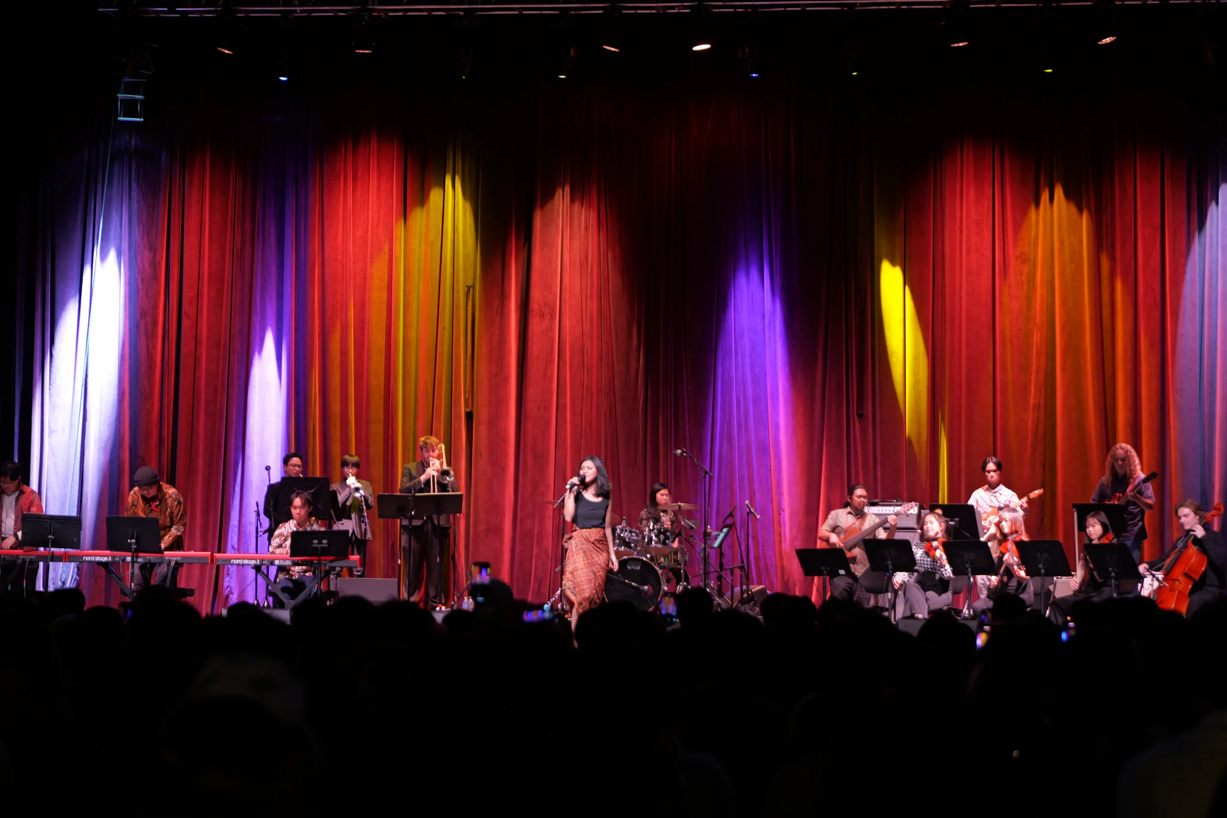 Ensemble performing on the 2023 AMIF House of Blues stage