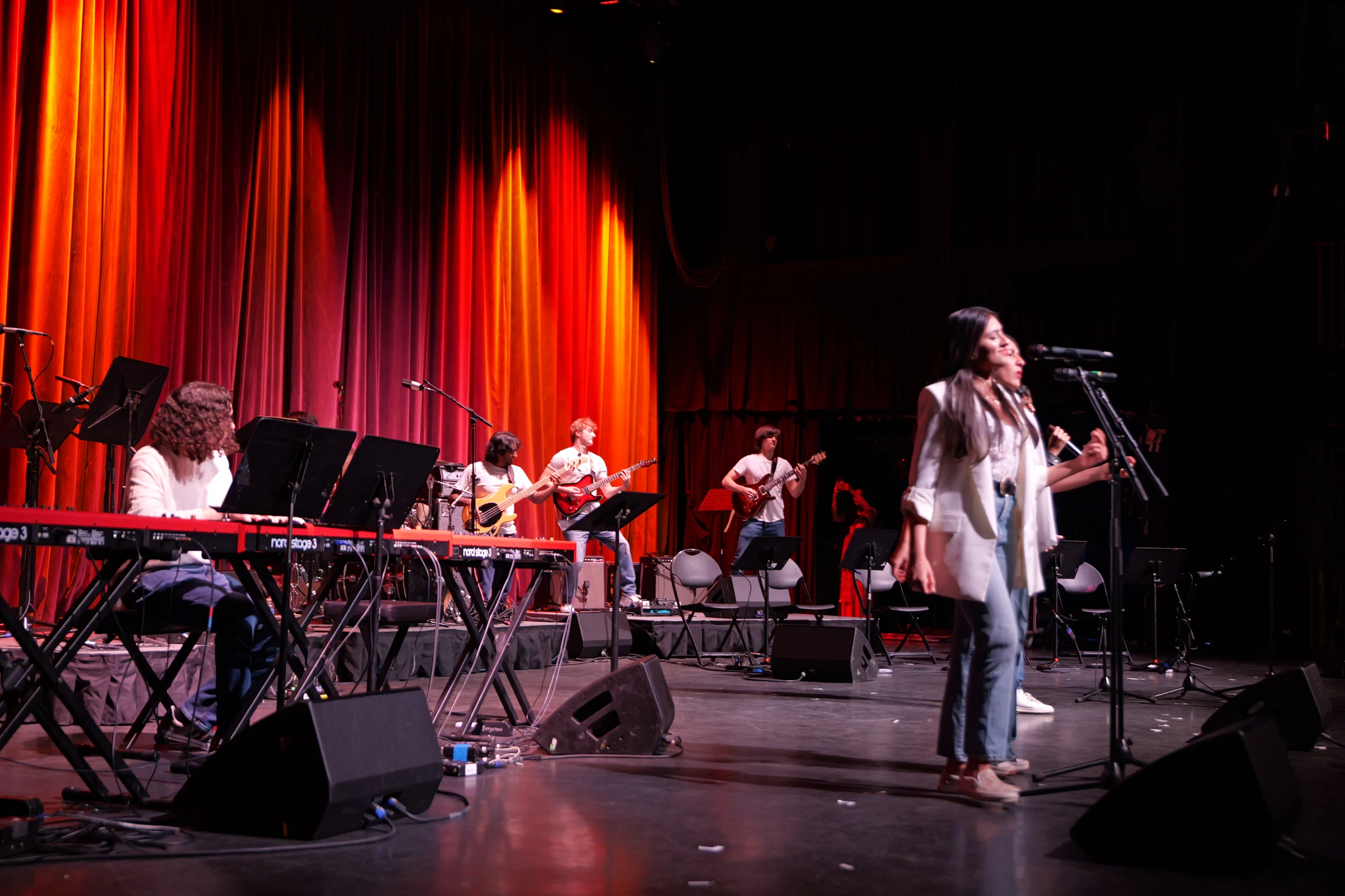 Musicians on the 2023 House of Blues stage