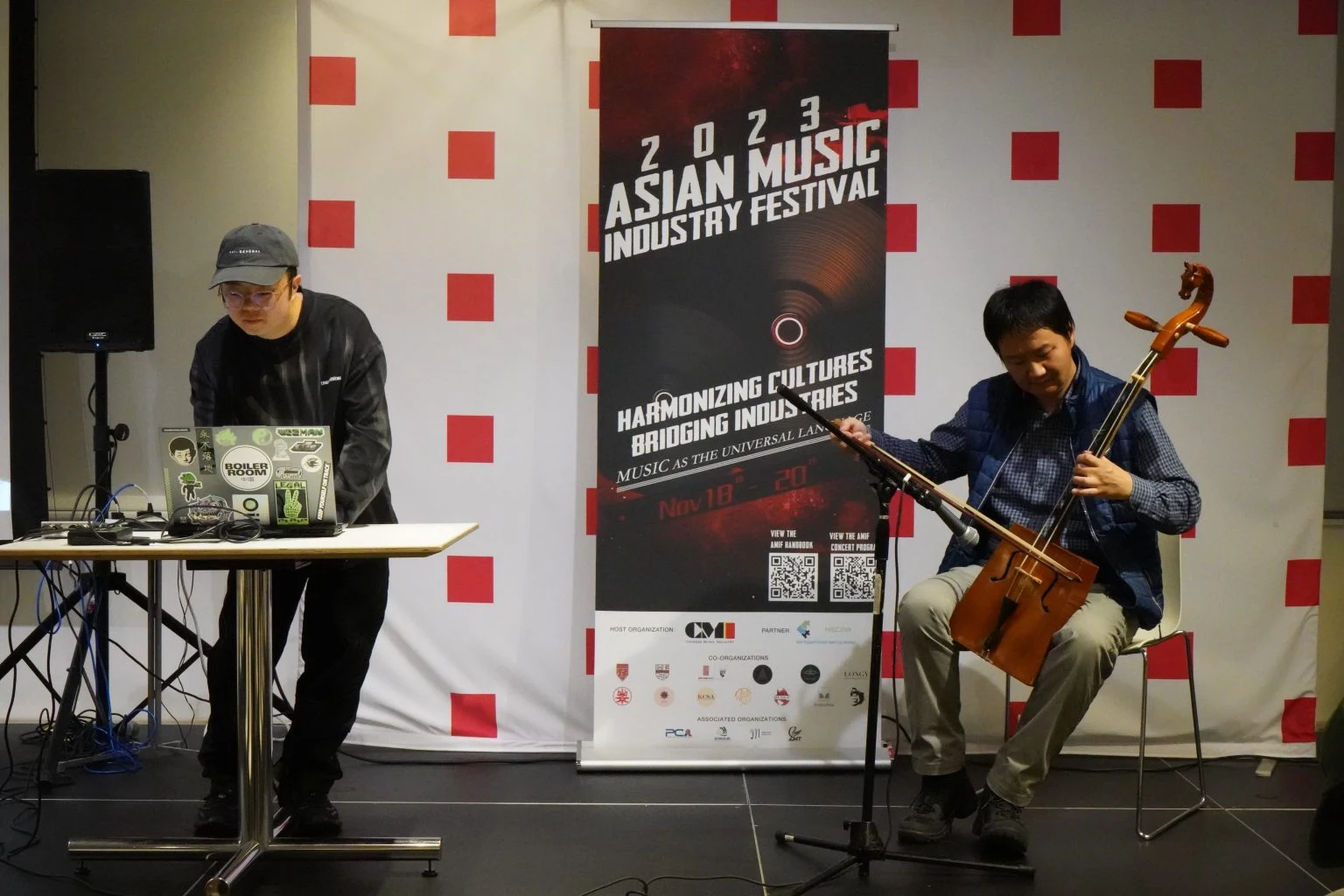 Traditional instruments and electronic music at AMIF 2023
